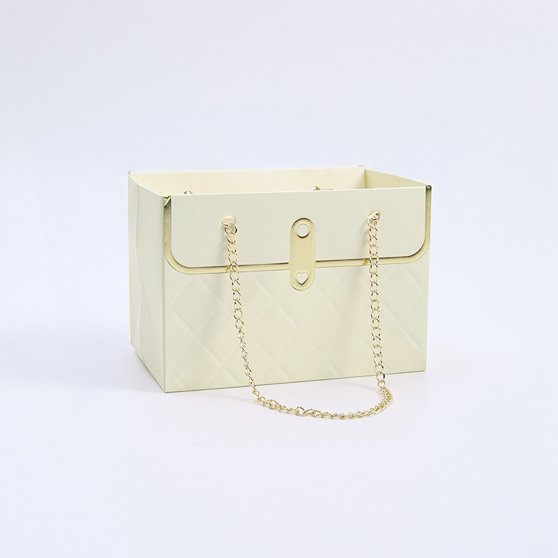 Kwiatowy Box - Torebka – Enchanted Bloom Bag - Beżowy - 6szt