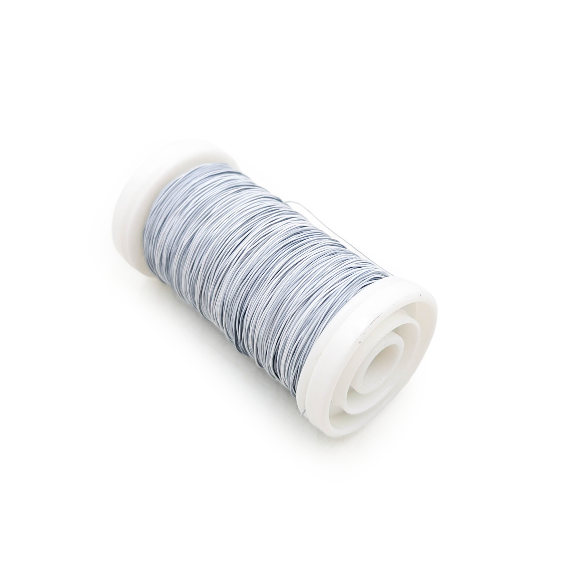 Drut Florystyczny Wyrobowy - gładki - Biały - 100m