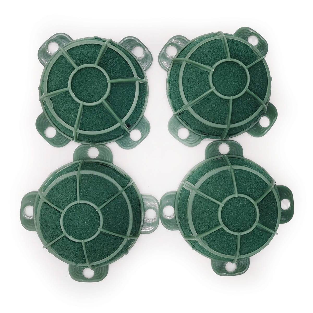 Gąbka florystyczna – Turtle MINI – z taśmą samoprzylepną – mokra – 4 szt