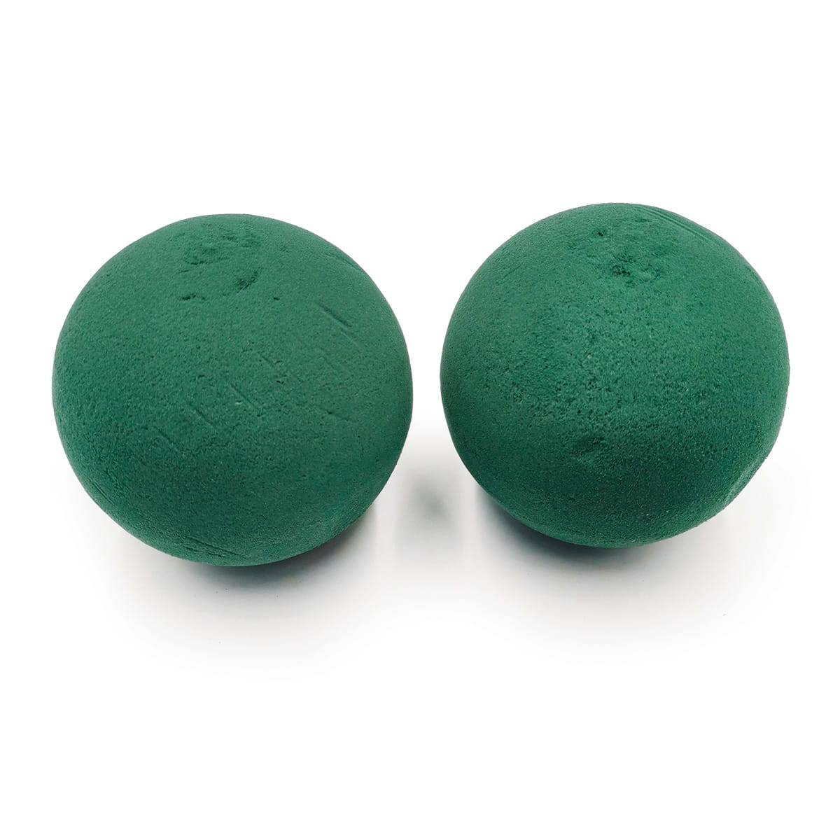Gąbka florystyczna – Kula 120 mm – 2 sztuki – mokra