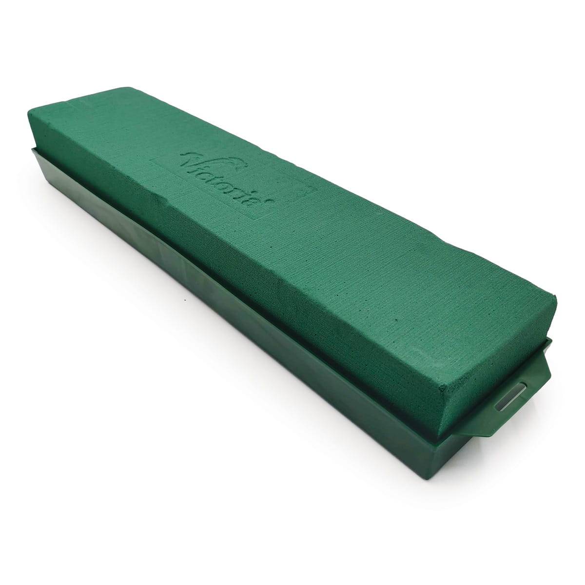 Porta MAXI – zielona – gąbka florystyczna z podstawką – mokra