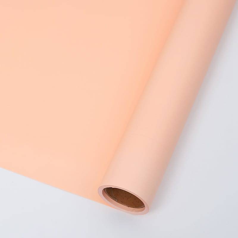 Folia florystyczna - "Elegant" Brzoskwinia - Rolka  58cm x 10m