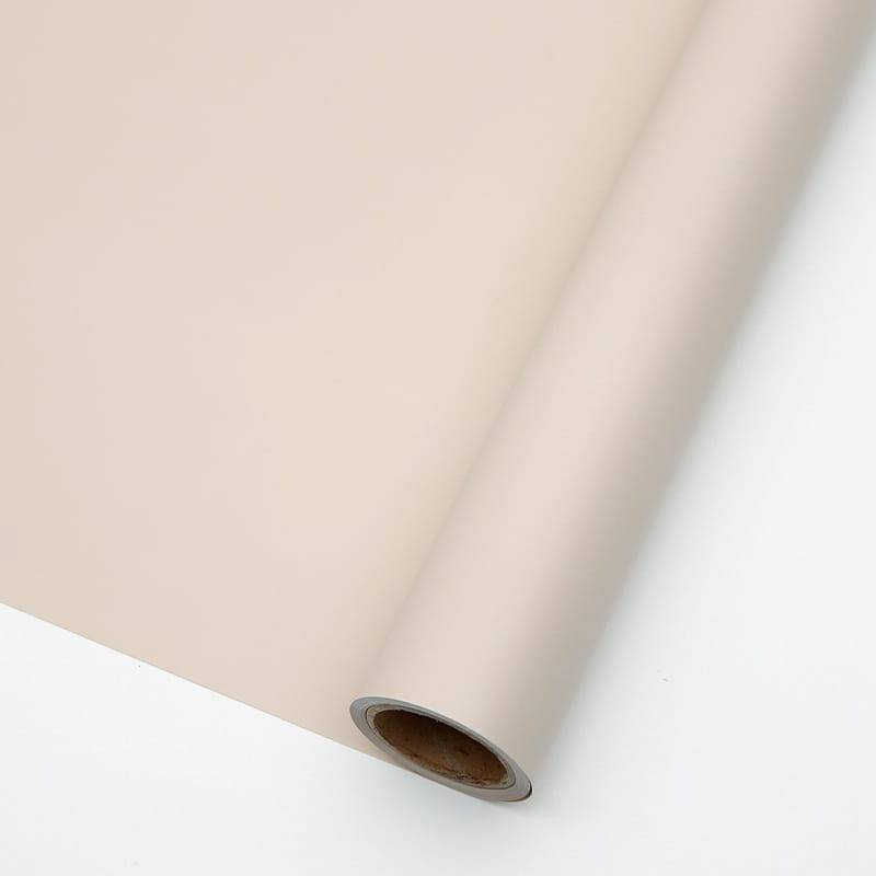 Folia florystyczna - "Elegant" Herbata z mlekiem - Rolka  58cm x 10m