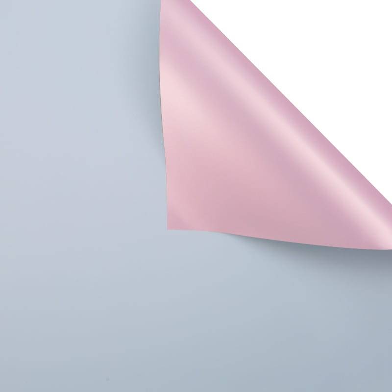 Folia florystyczna - Szaro niebieska - Arkusze 58x58 cm - 20szt