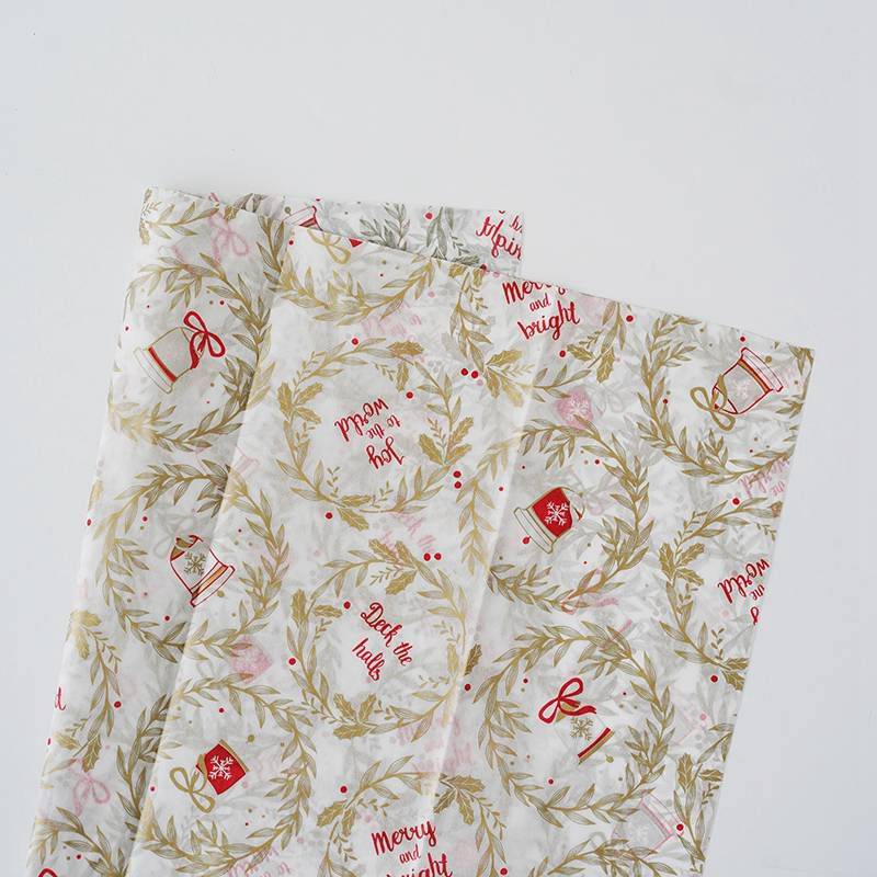 Papier florystyczny "Natural elements" - Dzwonki - Arkusze 50x70 cm - 10szt