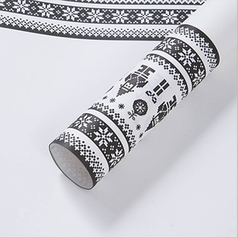 Papier florystyczny - "Sweater" Biały - Arkusze 80x52 cm - 10szt