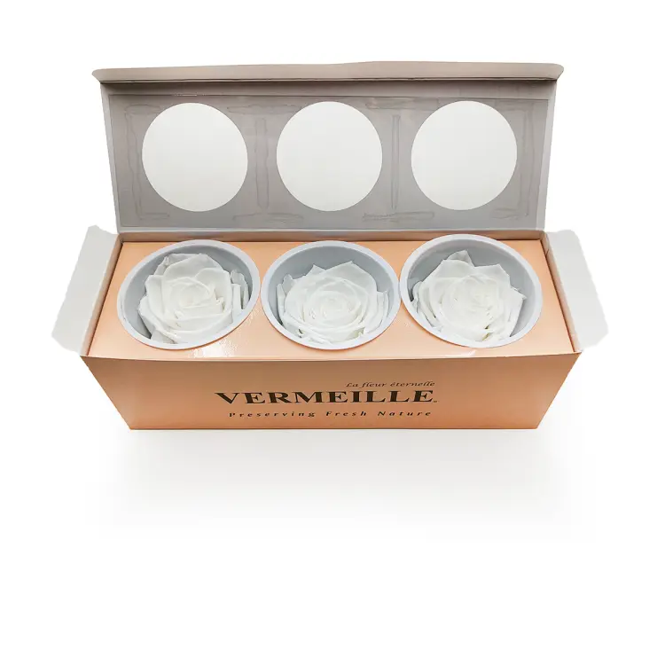 Róża Stabilizowana Princess White pud otw.png