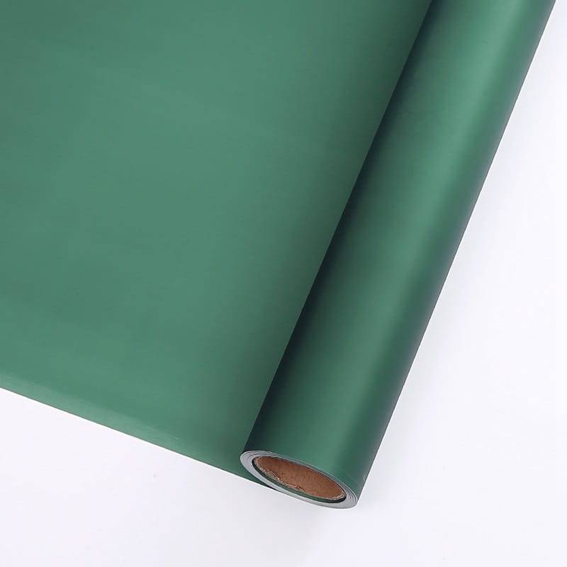 Folia florystyczna - "Elegant" Zielona - Rolka  58cm x 10m