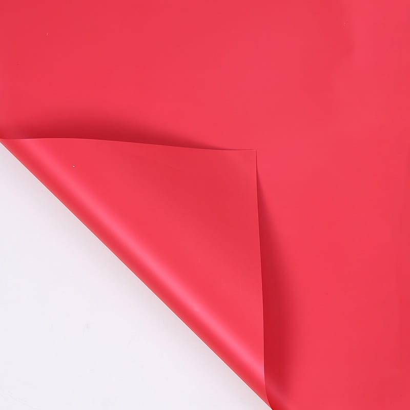 Folia Florystyczna - Czerwona - Arkusze 58x58 cm - 20szt