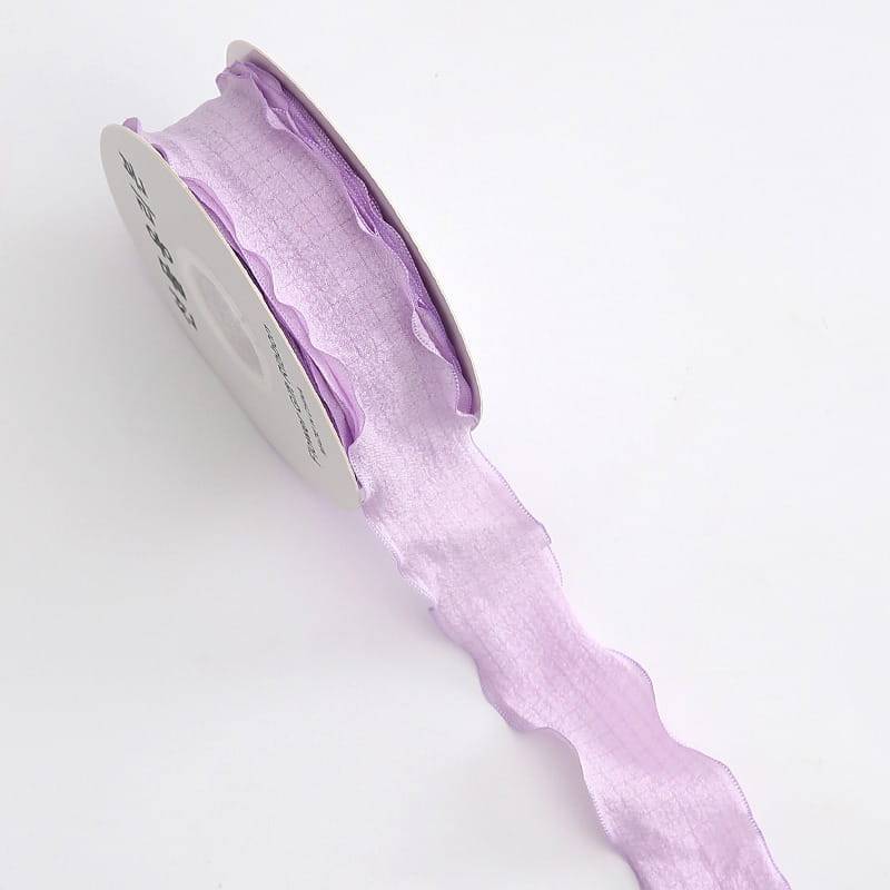 Wstążka florystyczna - Lila - Rolka 2,5cmx9m