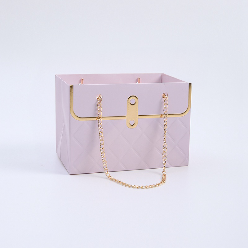 Kwiatowy Box - Torebka – Enchanted Bloom Bag - Liliowy - 6szt